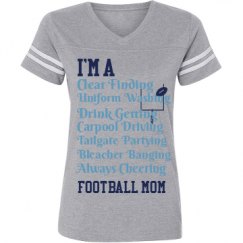 Ladies Relaxed Fit Vintage Sports Tee