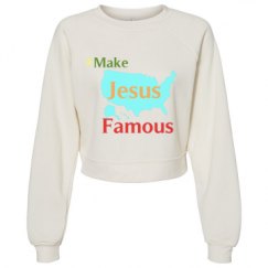 Women's Raglan Pullover Fleece