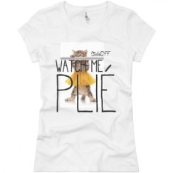 Ladies Slim Fit Basic Promo Jersey Tee