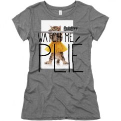 Ladies Slim Fit Super Soft Triblend Tee