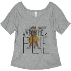 Ladies Flowy Slouchy Tee