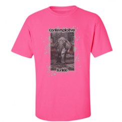 Unisex Ultra Cotton Safety Neon Crewneck Tee