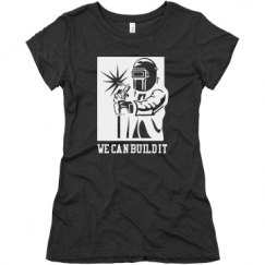 Ladies Slim Fit Super Soft Triblend Tee