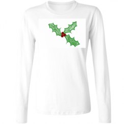 Ladies Relaxed Fit Basic Long Sleeve Tee