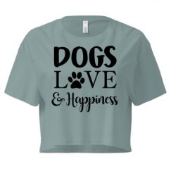 Ladies Festival Cali Crop Top Tee