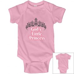 God's Little Princess Onesie