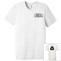 Men's triblend 35 tee - black