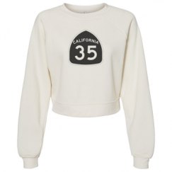 Women's Raglan Pullover Fleece