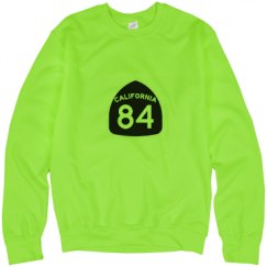 Unisex Neon Crewneck Sweatshirt