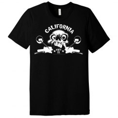 CA motorcycle skull