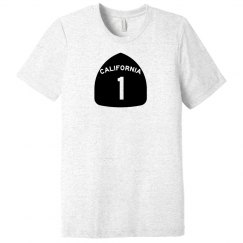 Men's triblend CA 1 - black ink