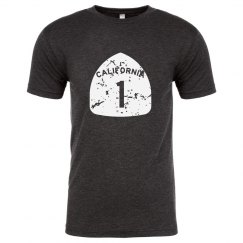 Men's triblend CA 1 - white ink