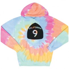 Unisex Tie-Dye Fleece Hoodie