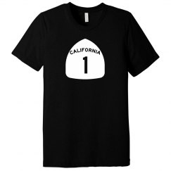 CA Highway 1 s/s - white ink