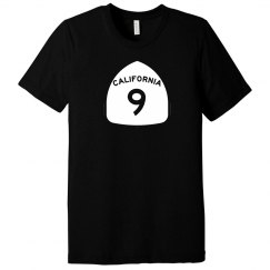 CA Highway 9 s/s - white ink