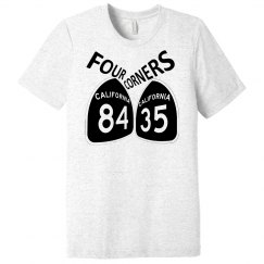 Four Corners - black ink