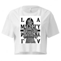 Ladies Festival Cali Crop Top Tee