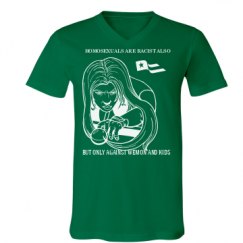 Unisex V-Neck Jersey Tee