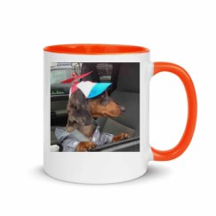 11oz Ceramic Mug with Color Inside