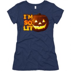 Ladies Slim Fit Super Soft Triblend Tee