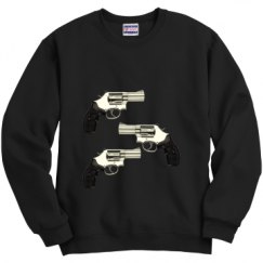 Unisex Film and Foil Crewneck Sweatshirt