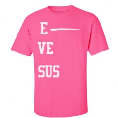 Unisex Ultra Cotton Safety Neon Crewneck Tee