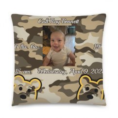 All Over Print 22 Inch Pillow
