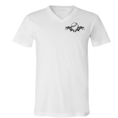 Unisex V-Neck Jersey Tee