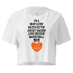 Ladies Festival Cali Crop Top Tee