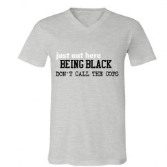 Don't Call the Cops (Men's V-Neck)