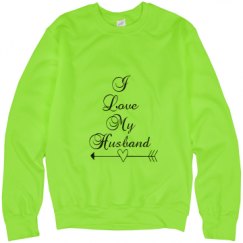 Unisex Neon Crewneck Sweatshirt