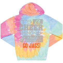 Unisex Tie-Dye Fleece Hoodie