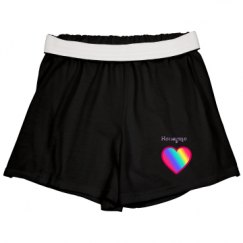 Slim Fit Cheer Shorts
