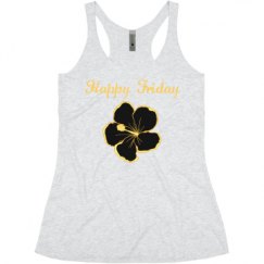 Ladies Slim Fit Super Soft Racerback Triblend Tank