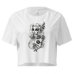 Ladies Festival Cali Crop Top Tee