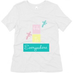 Ladies Relaxed Fit Super Soft Triblend Tee