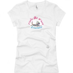 Ladies Slim Fit Basic Promo Jersey Tee