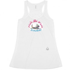 Ladies Flowy Racerback Tank