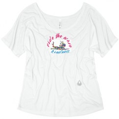 Ladies Flowy Slouchy Tee
