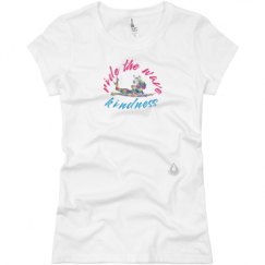 Ladies Slim Fit Basic Promo Jersey Tee