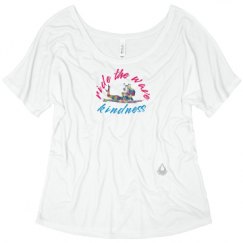 Ladies Flowy Slouchy Tee
