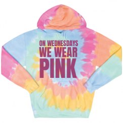 Unisex Tie-Dye Fleece Hoodie