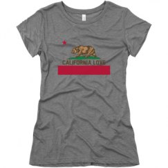 Ladies Slim Fit Super Soft Triblend Tee