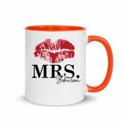 11oz Ceramic Mug with Color Inside