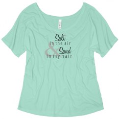 Ladies Flowy Slouchy Tee