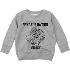 Toddler Crewneck Basic Promo Sweatshirt