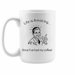 15oz Ceramic Coffee Mug