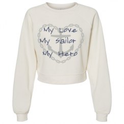 Women's Raglan Pullover Fleece