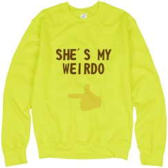 Unisex Neon Crewneck Sweatshirt