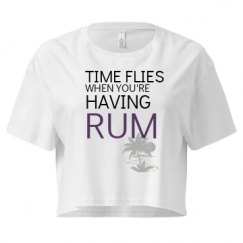 Ladies Festival Cali Crop Top Tee